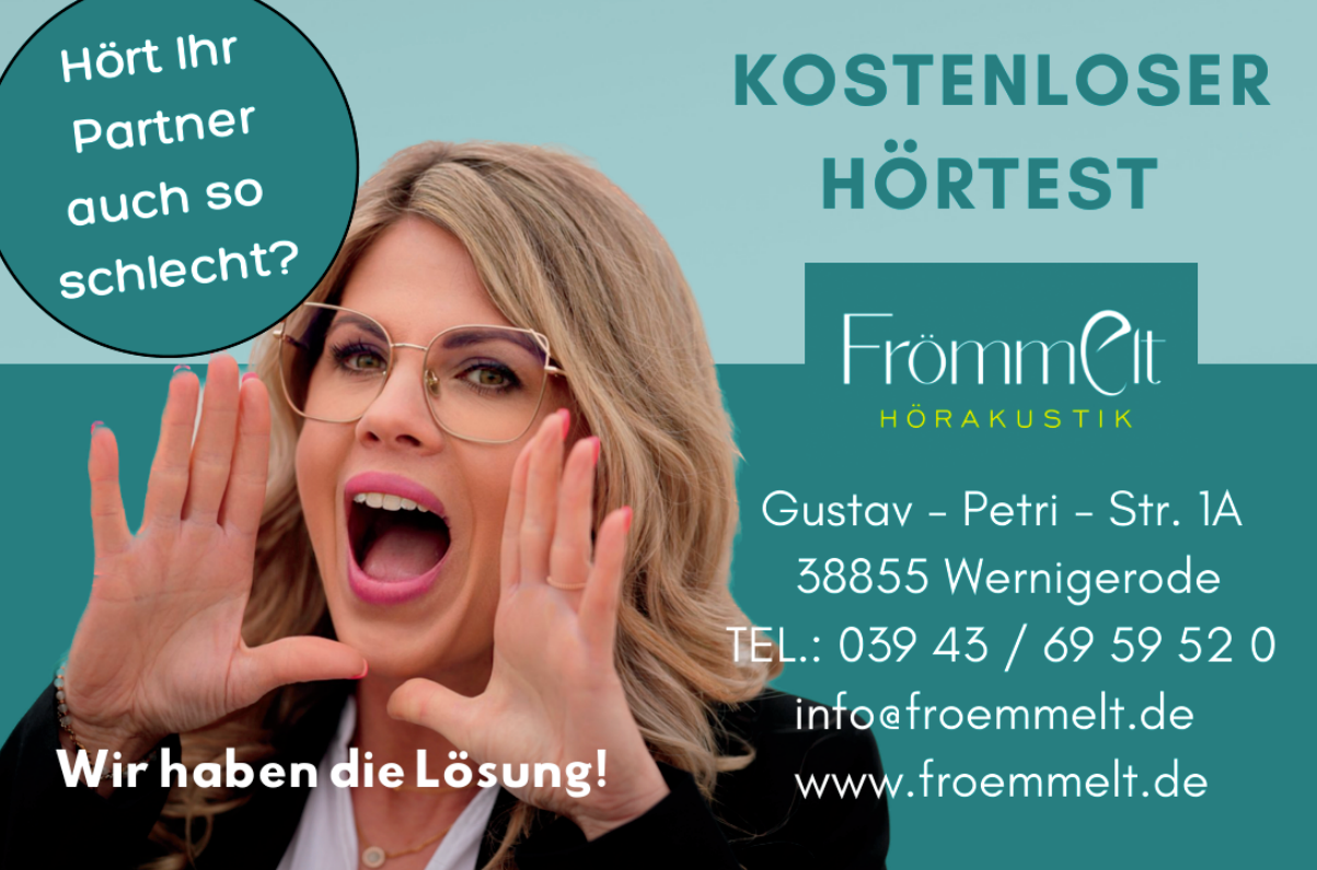 Kostenloser Hörtest in Wernigerode